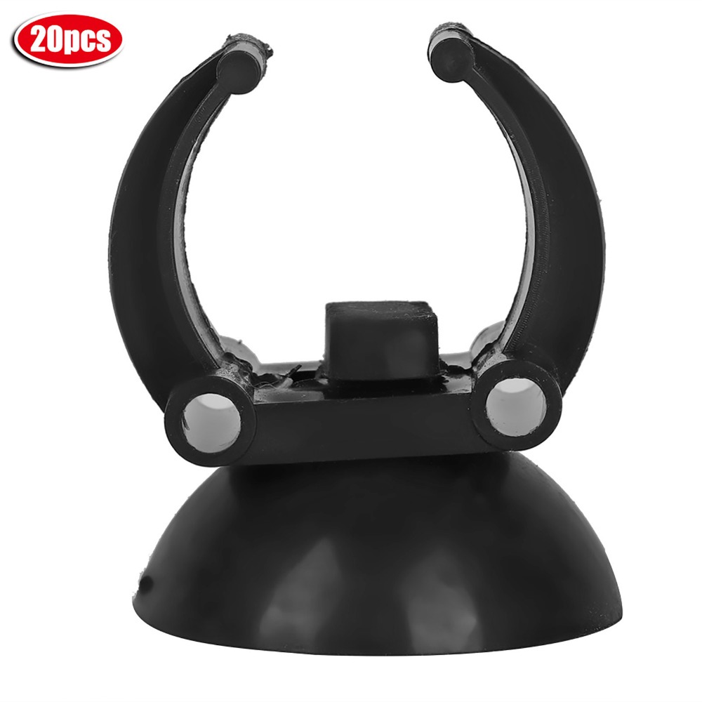 Aquarium Fish Black - 20 Pcs Set PVC Aquarium Heating