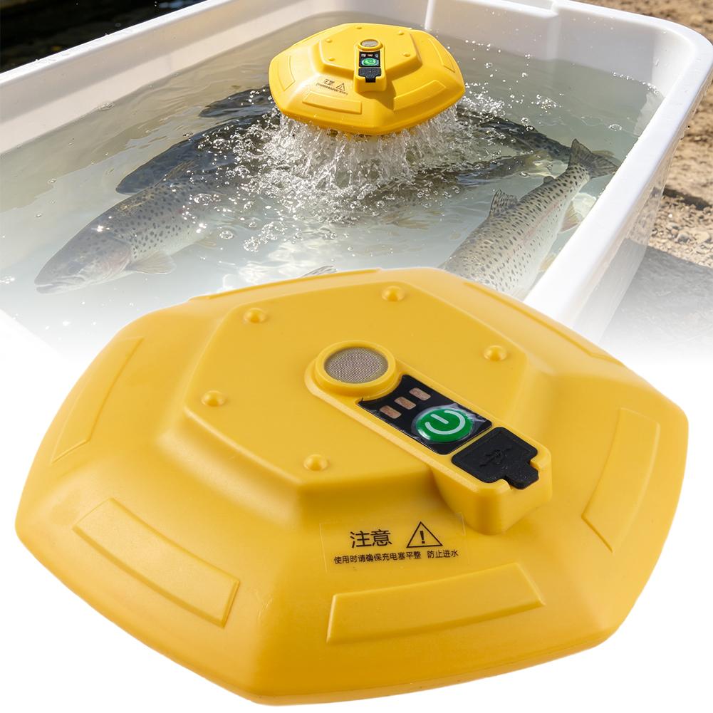 Aquarium Fish To Buy - Wireless Rechargeable Aquarium Oxygen Pump, Floating