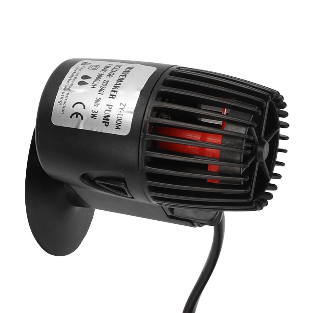 Aquarium Fish Black - 360 Degree Adjustable Aquarium Wave Maker