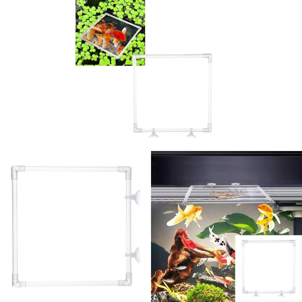 Aquarium Fish Background - L9BE Floating Fish Corral Feeding Rings