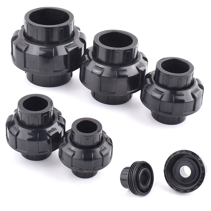 20-50mm Black UPVC Pipe Connec - Aquarium Fish Black 评论和价格