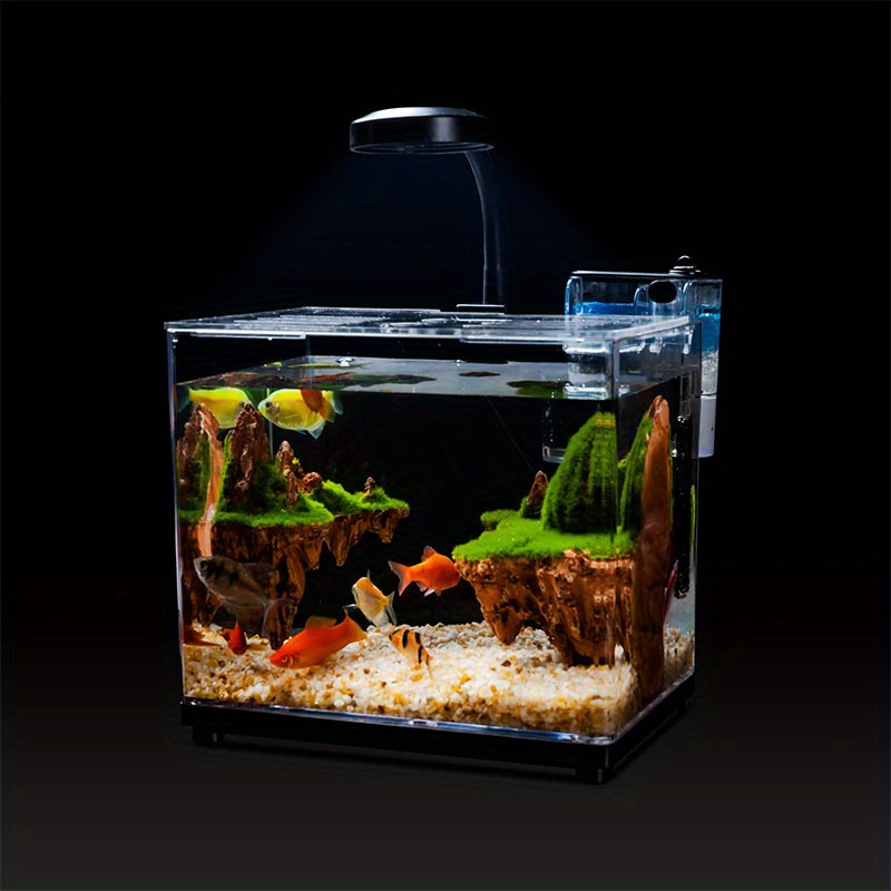 Moss Mountain Aquarium Decorat - Aquarium Fish Background 评论和价格