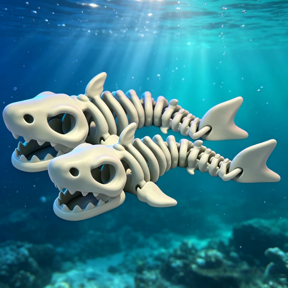 Shark Skeleton Aquarium Decor  - Aquarium Fish To Buy 评论和价格