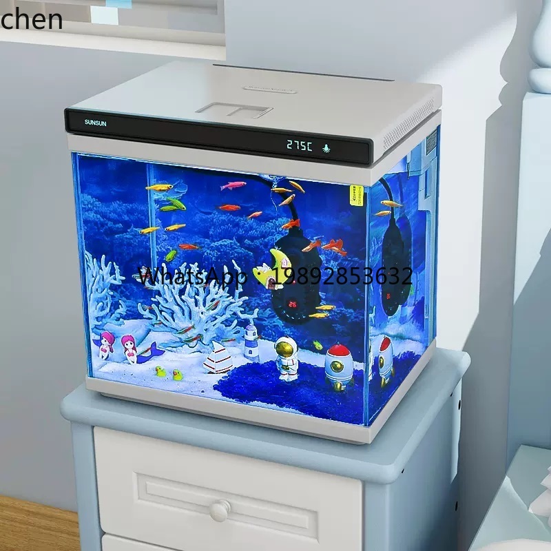 YGG  ultra-white glass small f - Aquarium Fish Without Oxygen 评论和价格