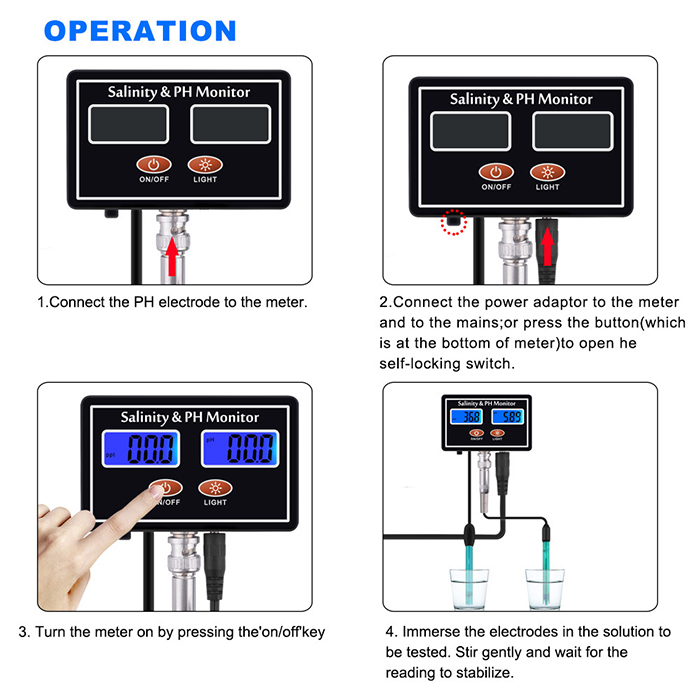 Online PH & Salinity Monitor 2 - Aquarium Fish Online 评论和价格