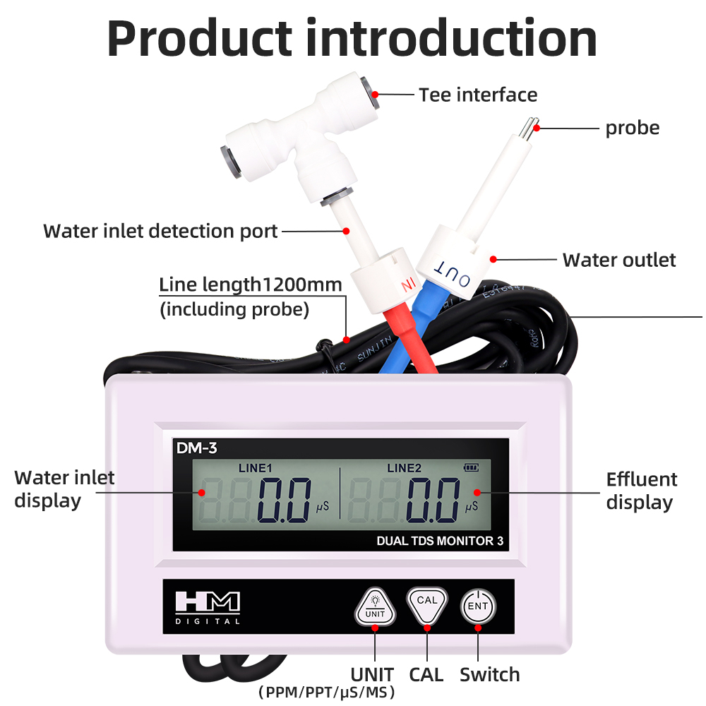 HM DM3 Online TDS EC Water Qua - Aquarium Fish Online 评论和价格