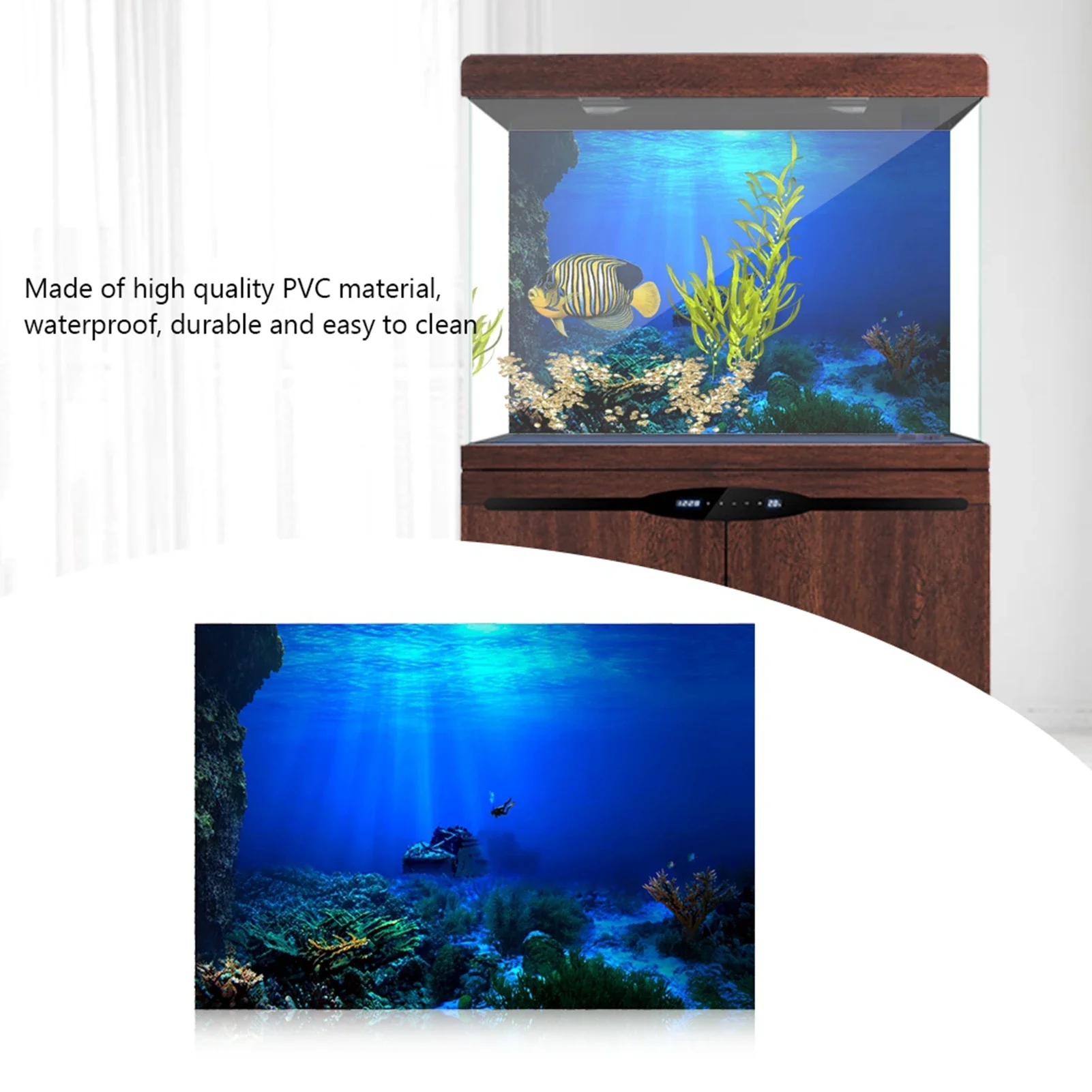 Rainforest Aquarium Background - Aquarium Fish World 评论和价格