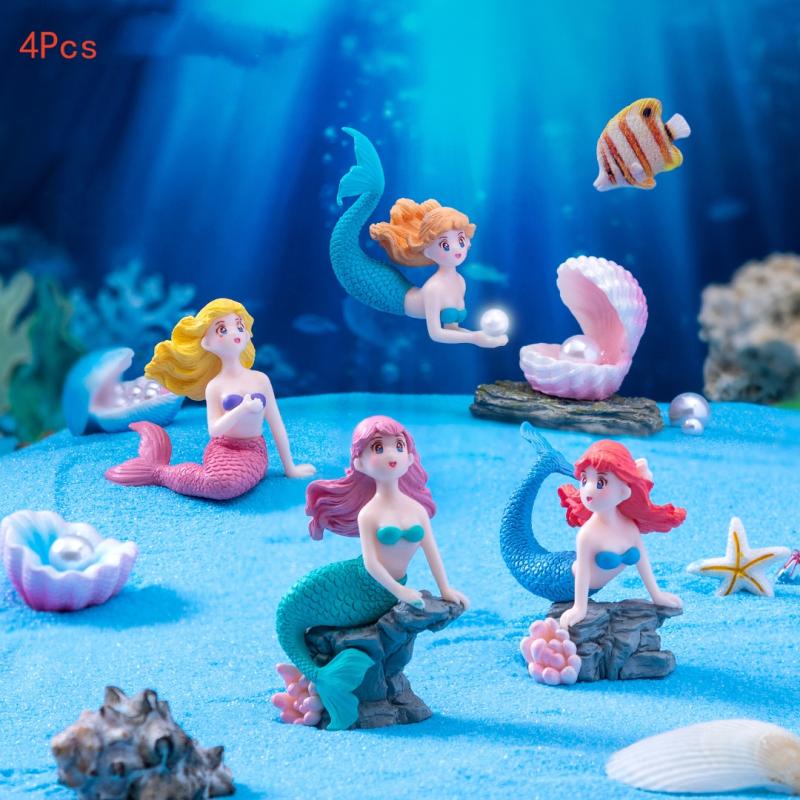 4Pcs Plastic Fish Tank Little  - Aquarium Fish To Buy 评论和价格