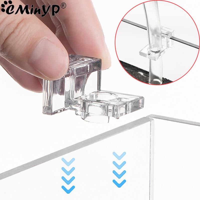 4Pcs Fish Tank Acrylic Clips f - Aquarium Fish Background 评论和价格