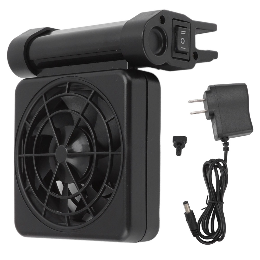 Adjustable Wind Speed Aquarium - Aquarium Fish Black 评论和价格