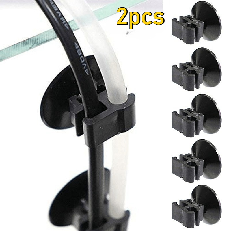 2pcs Aquarium Suction Cup Clip - Aquarium Fish Without Oxygen 评论和价格