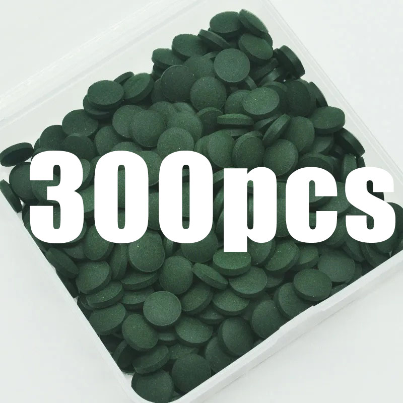 50-300Pcs High Purity Spirulin - Aquarium Fish Vitamin 评论和价格