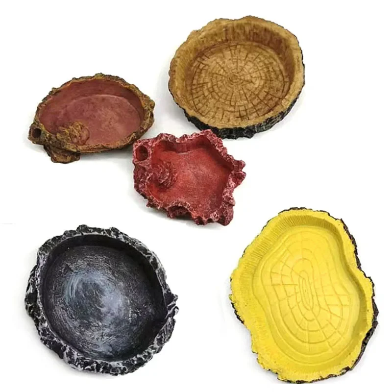 Pet Reptile Feeder Bowl Resin  - Aquarium Fish Price 评论和价格