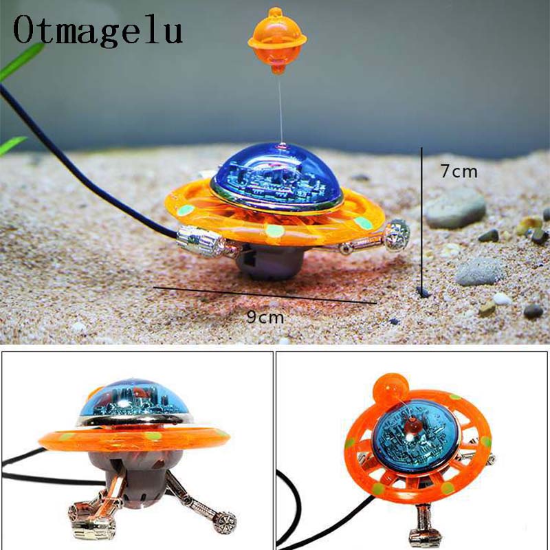 Suspended UFO Aquarium Statue  - Aquarium Fish World 评论和价格