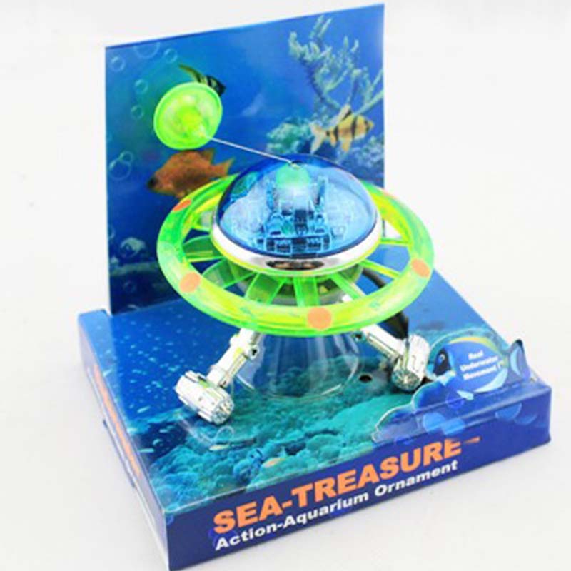 Suspended UFO Aquarium Statue  - Aquarium Fish World 评论和价格