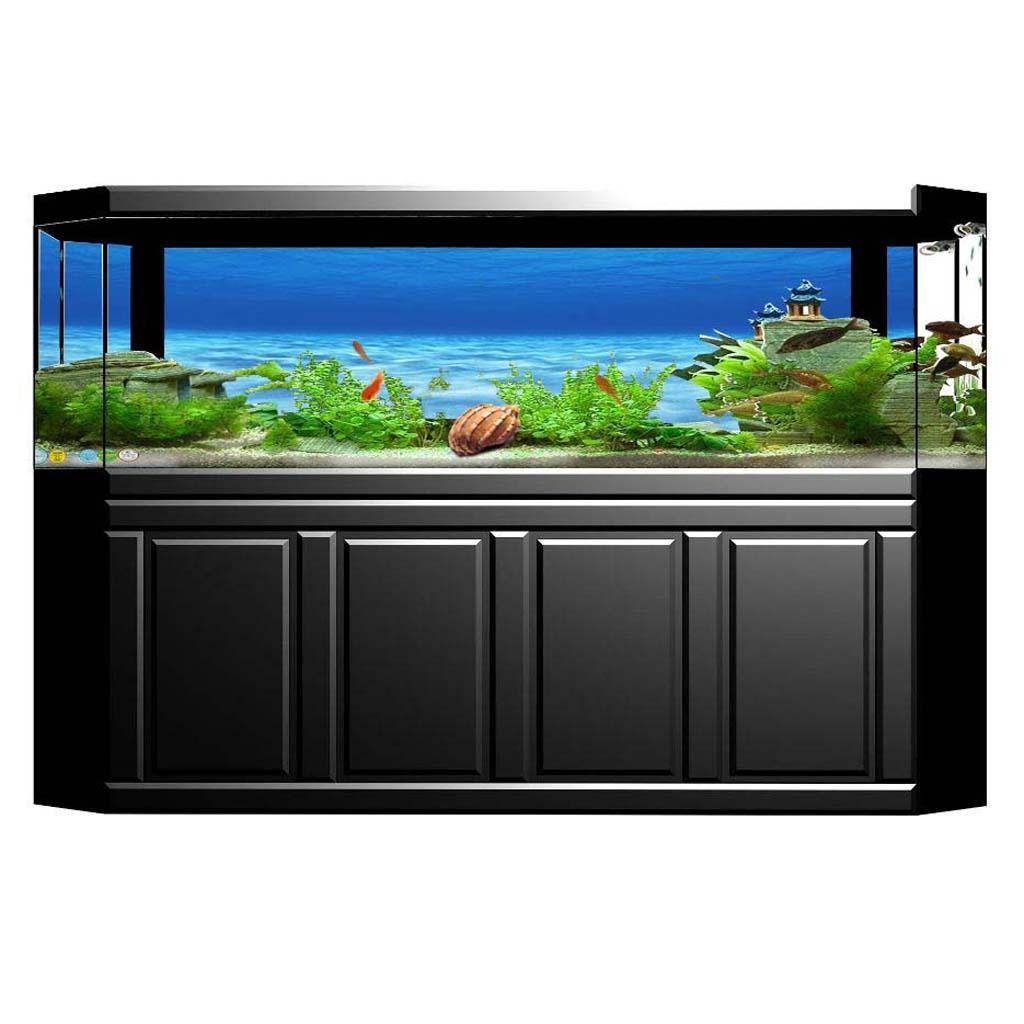 Side Decorative Aquarium Backg - Aquarium Fish World 评论和价格