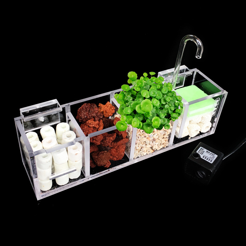 Aquarium External Filter Box F - Aquarium Fish Without Oxygen 评论和价格