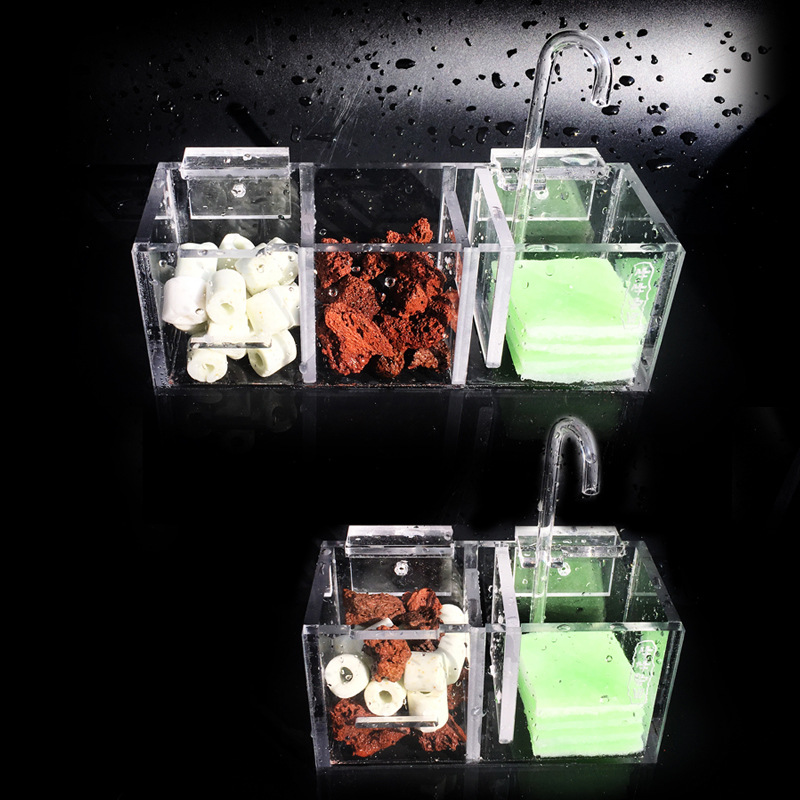 Aquarium External Filter Box F - Aquarium Fish Without Oxygen 评论和价格