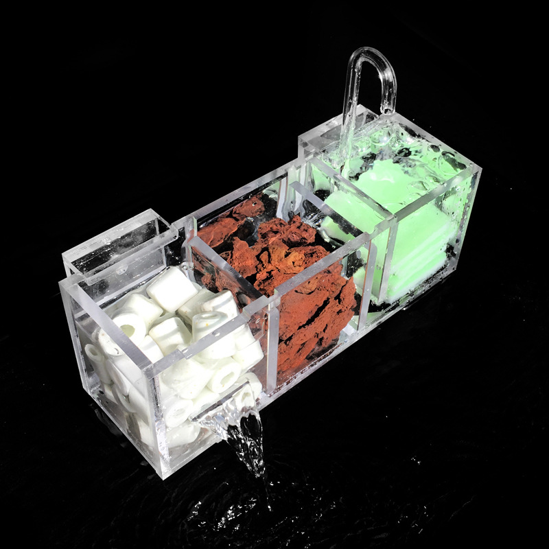 Aquarium External Filter Box F - Aquarium Fish Without Oxygen 评论和价格