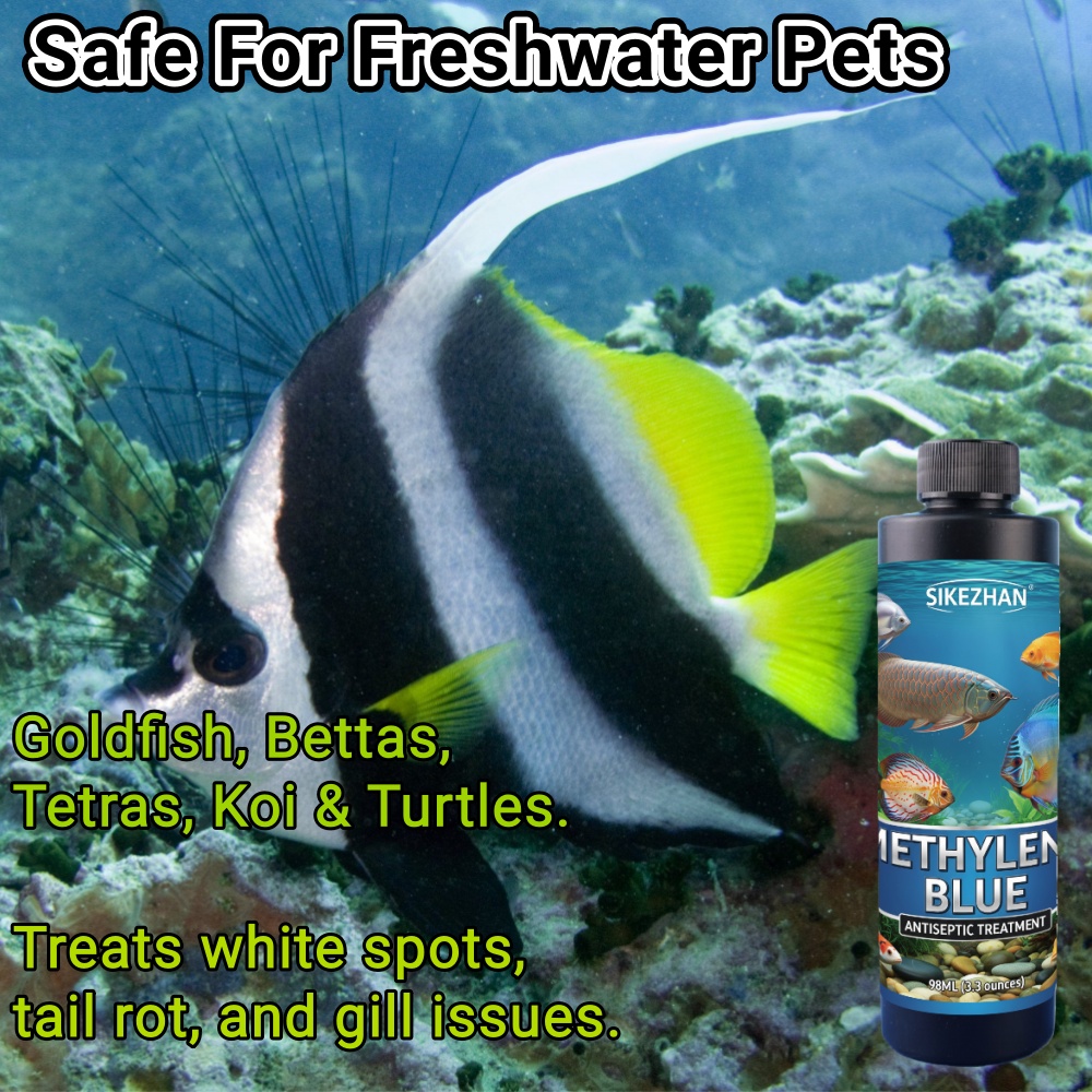 SIKEZHAN 98ml Pure Methylene B - Aquarium Fish Discus 评论和价格