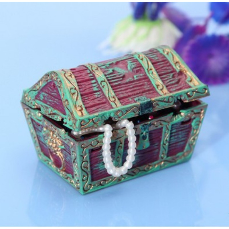 1PC Fish Tank Decoration Treas - Aquarium Fish Price 评论和价格