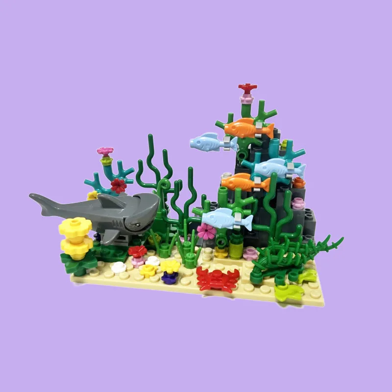 City MOC Aquarium Underwater W - Aquarium Fish World 评论和价格