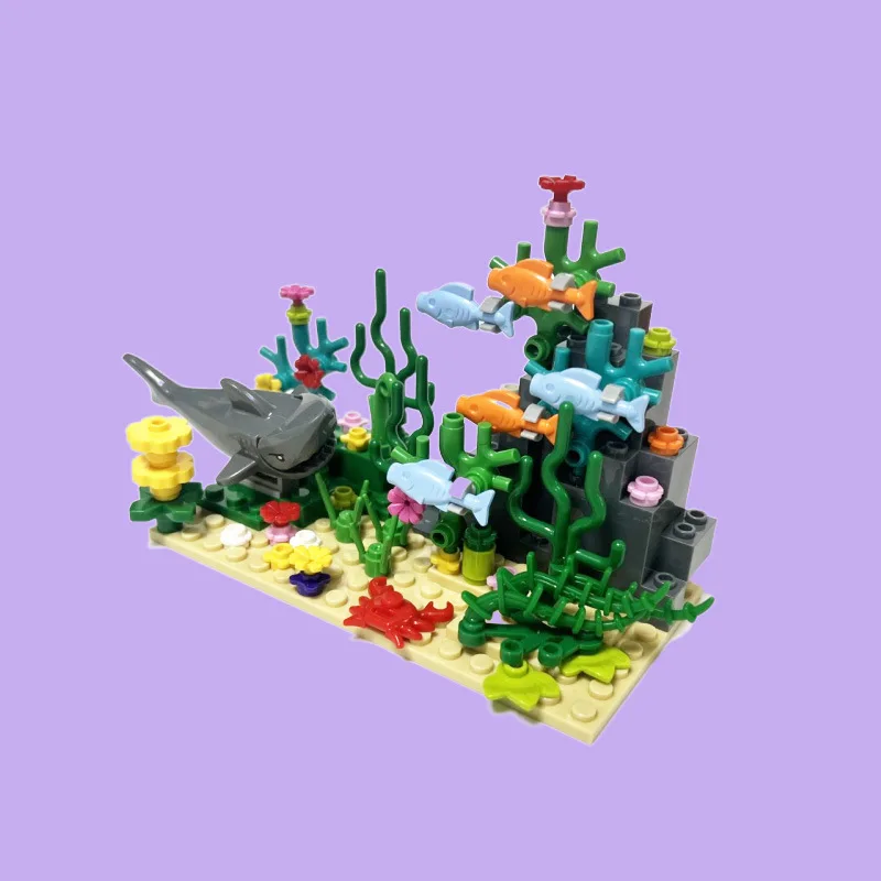 City MOC Aquarium Underwater W - Aquarium Fish World 评论和价格