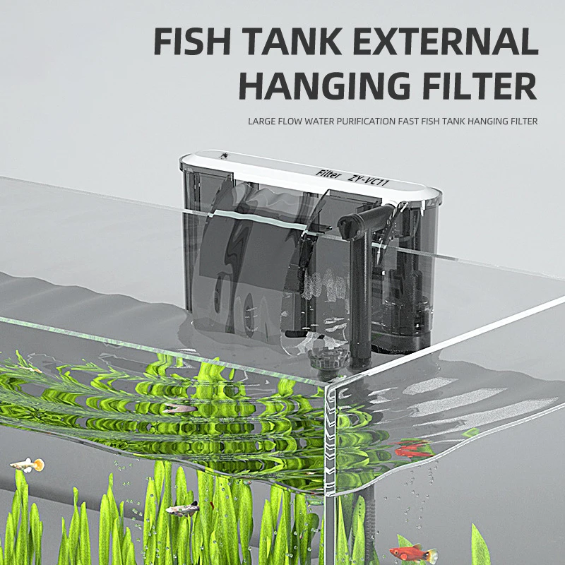 110V 220V Aquarium filter Wall - Aquarium Fish Background 评论和价格