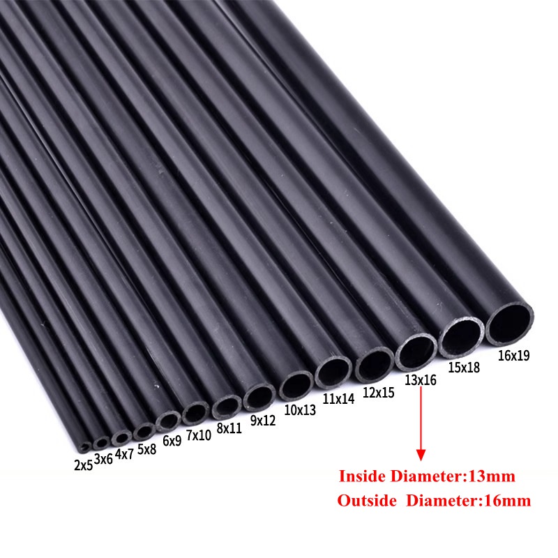2Pcs PVC Black Water Pipe I.D  - Aquarium Fish Black 评论和价格