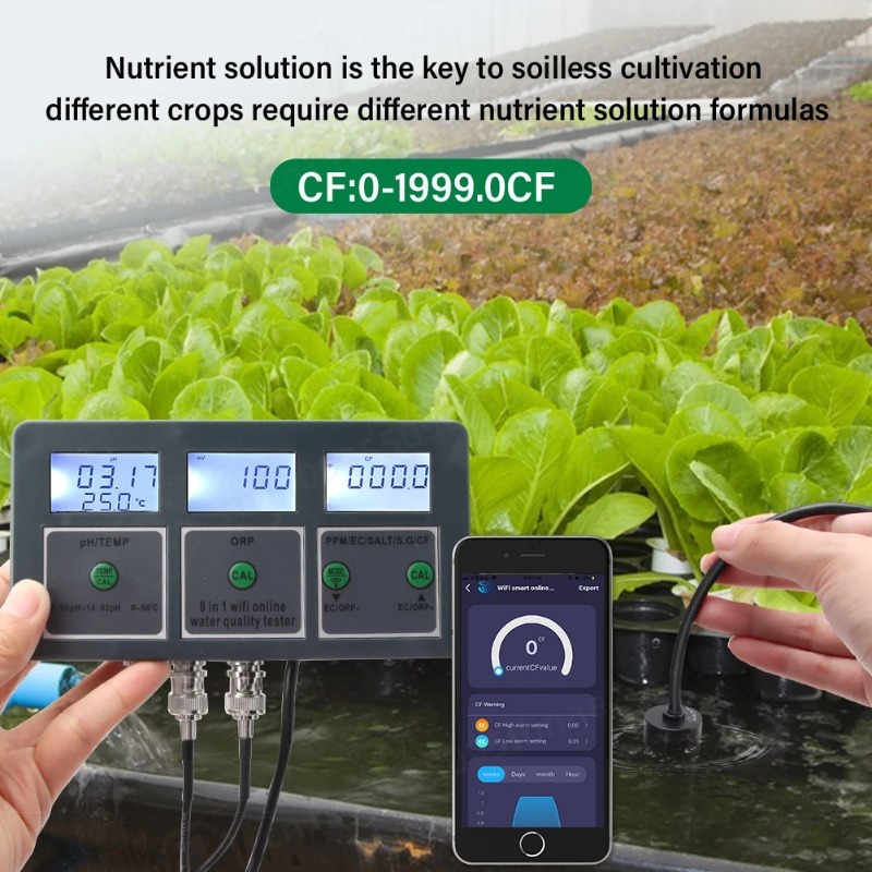 WiFi Digital PH ORP TDS EC Sal - Aquarium Fish Online 评论和价格