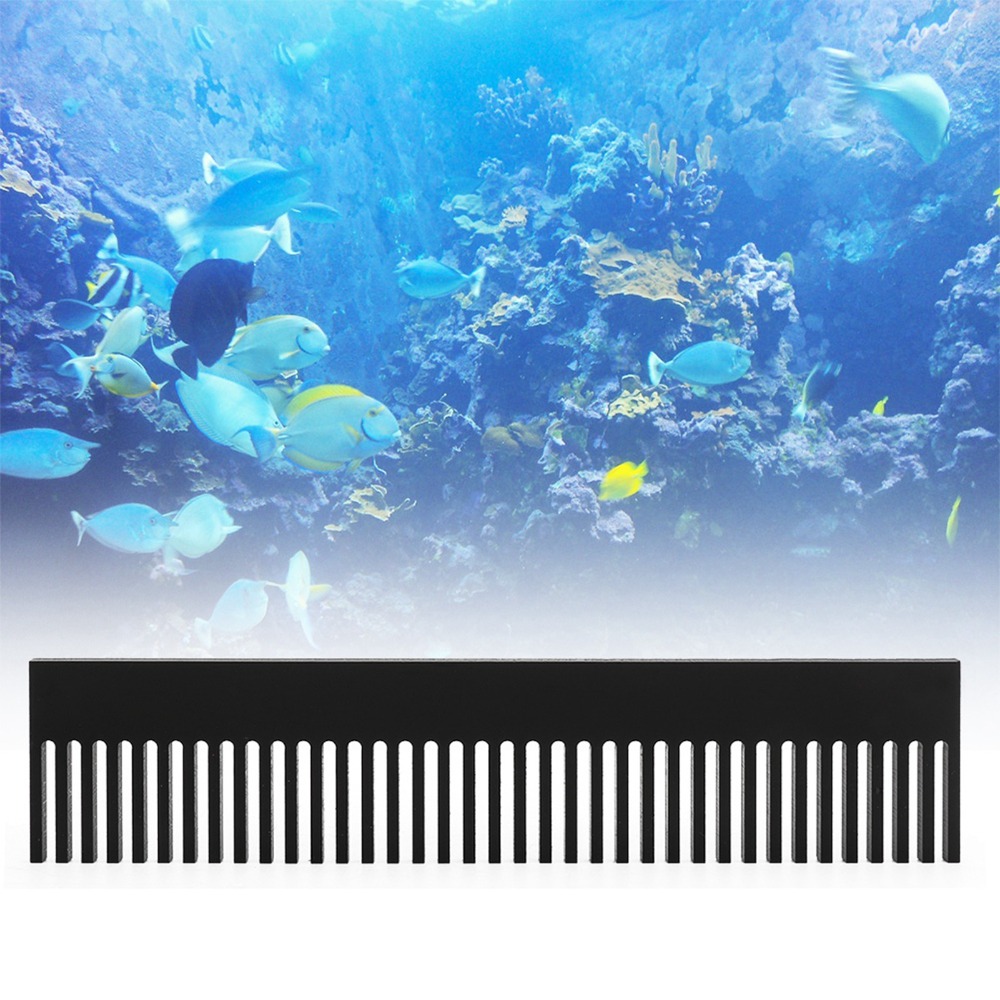 Acrylic Acrylic Flow Weir Comb - Aquarium Fish Black 评论和价格